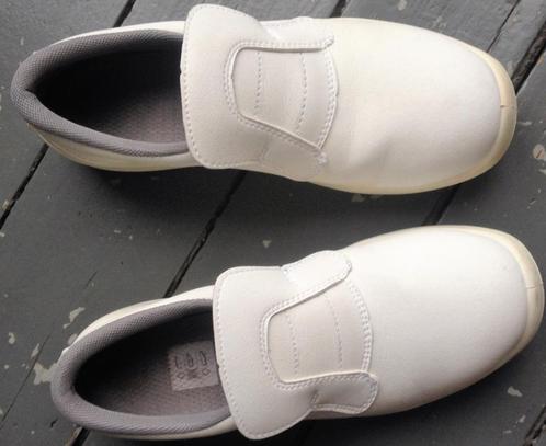 Chaussures de sécurité blanches pour cuisine / Horeca pointu, Vêtements | Femmes, Chaussures, Comme neuf, Chaussures de travail