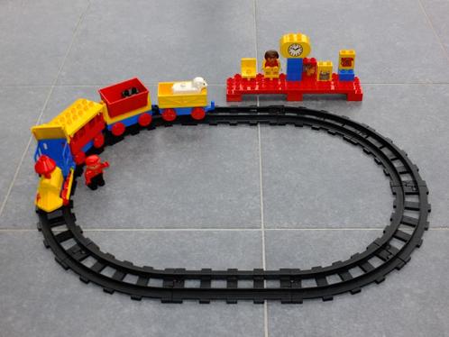 Lot train Duplo 2701, 3x 2711, 3x 2712, 2713, 2714 et 2717, Enfants & Bébés, Jouets | Duplo & Lego, Utilisé, Duplo, Ensemble complet
