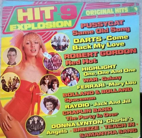 LP Hit Explosion vol 9, CD & DVD, Vinyles | Pop, Comme neuf, 1960 à 1980, 12 pouces, Enlèvement ou Envoi