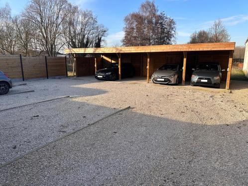 Liedekerke 1 carport + 2 staanplaatsen in nieuwbouw, Immo, Garages en Parkeerplaatsen, Provincie Vlaams-Brabant