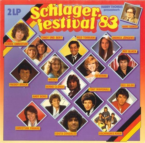 2-LP * Schlagerfestival '83, Cd's en Dvd's, Vinyl | Pop, Ophalen of Verzenden
