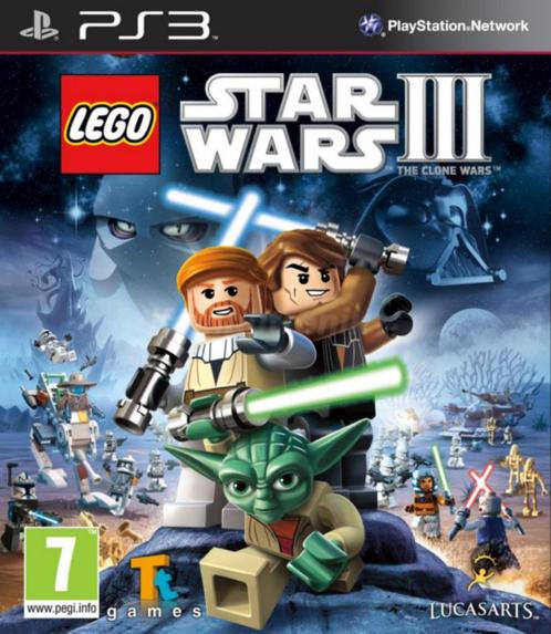 Lego Star Wars 3 The Clone Wars, Consoles de jeu & Jeux vidéo, Jeux | Sony PlayStation 3, Comme neuf, Aventure et Action, 1 joueur