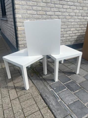 3 mooie IKEA tafeltjes (model Lack)