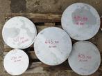 Inox ronde schijven 10 mm - 290 - 403 - 420 - 443 - 480 mm