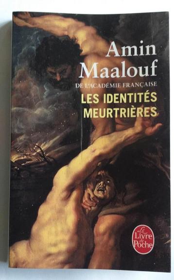 Livre "Les identités meurtrières" d'Amin Maalouf