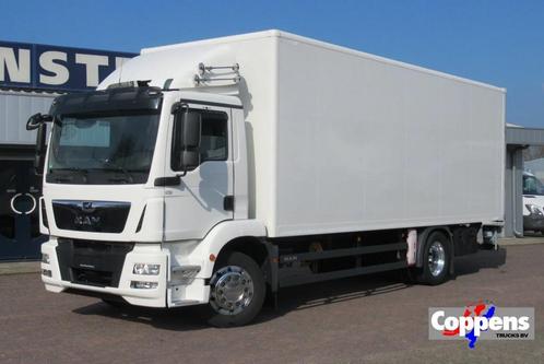 MAN TGM 15.320 Bakwagen + Laadklep 1500 kg, Autos, Camions, Entreprise, ABS, Air conditionné, Verrouillage central, Air conditionné automatique