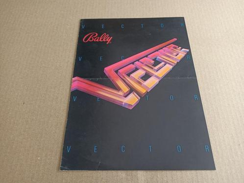 Folder: Bally Vector (1982) Flipperkast, Collections, Machines | Flipper (jeu), Bally, Enlèvement ou Envoi