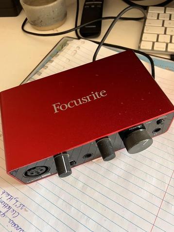 audio interface focusrite