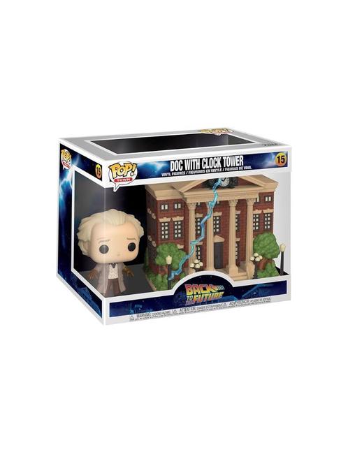 Funko POP Back To The Future Doc with Clock Tower (15), Collections, Jouets miniatures, Neuf, Envoi
