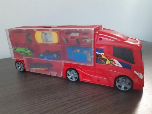Opberg Autotransporter voor 14 wagens, incl. wagens, Enfants & Bébés, Jouets | Véhicules en jouets, Utilisé, Enlèvement ou Envoi