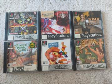 PlayStation 1-spellen