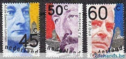 Nederland 1980 - Yvert 1122-1124 - Politieke personalit (PF), Timbres & Monnaies, Timbres | Pays-Bas, Non oblitéré, Envoi