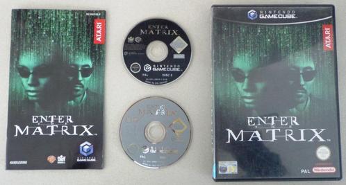 Enter the Matrix voor de Nintendo GameCube Compleet, Consoles de jeu & Jeux vidéo, Jeux | Nintendo GameCube, Comme neuf, Enlèvement ou Envoi