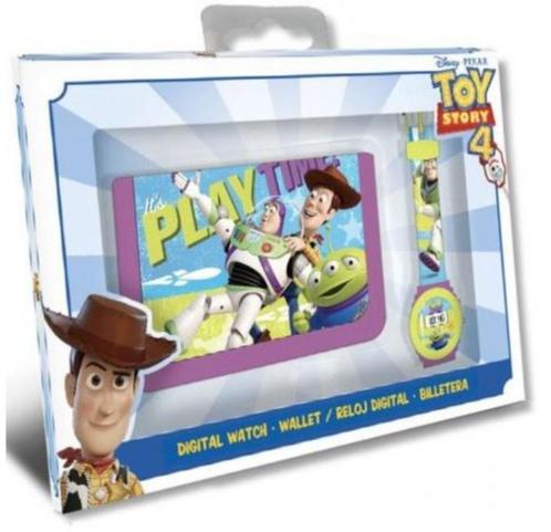 Toy Story Horloge met Portemonnee - Van 14,95 voor 9,95!, Bijoux, Sacs & Beauté, Montres | Enfants, Neuf, Garçon, Enlèvement ou Envoi