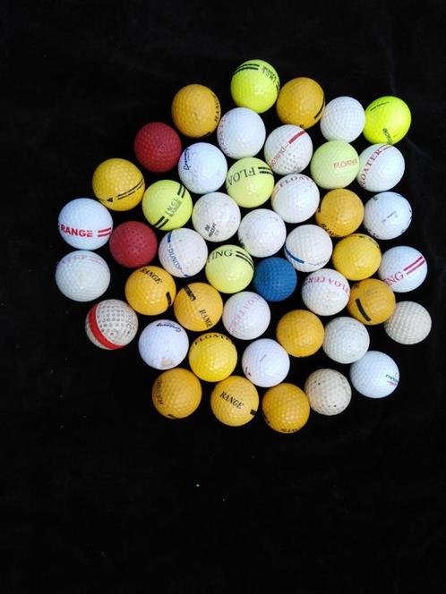 42 balles de golf, Sports & Fitness, Golf, Utilisé, Balle(s), Autres marques, Enlèvement