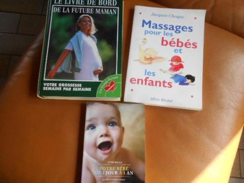 lot  de 3  beaux  livres  sur la  grossesse, bébé, Boeken, Zwangerschap en Opvoeding, Gelezen, Zwangerschap en Bevalling, Ophalen of Verzenden