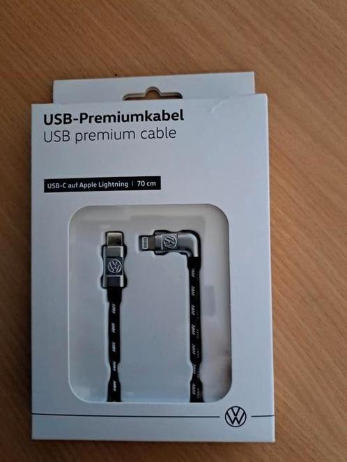 Premium kabel USB-C op Apple Lightning NIEUW, Télécoms, Carkits, Enlèvement ou Envoi