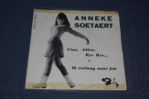 45t's singeltje van Anneke Soetaert uit 1960, CD & DVD, Vinyles | Néerlandophone, Comme neuf, Chanson réaliste ou Smartlap, Enlèvement ou Envoi