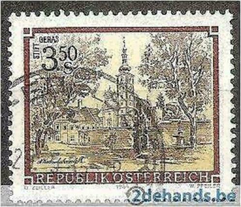 Oostenrijk 1984 - Yvert 1596 - Abdijen en Kloosters (ST), Timbres & Monnaies, Timbres | Europe | Autriche, Affranchi, Envoi