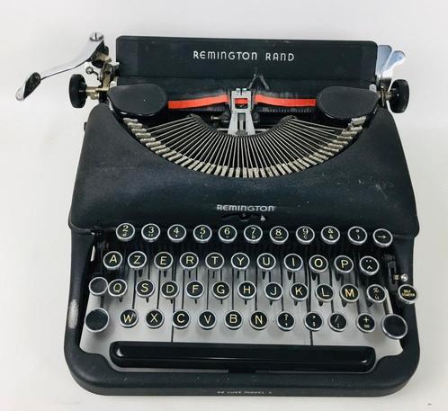 Remington Rand de luxe modèle 5 1940s États-Unis, Divers, Machines à écrire, Utilisé, Enlèvement ou Envoi
