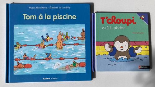 2 livres d'encouragement : Tom et Tchoupi à la piscine, Boeken, Kinderboeken | Baby's en Peuters, Gelezen, Ophalen of Verzenden