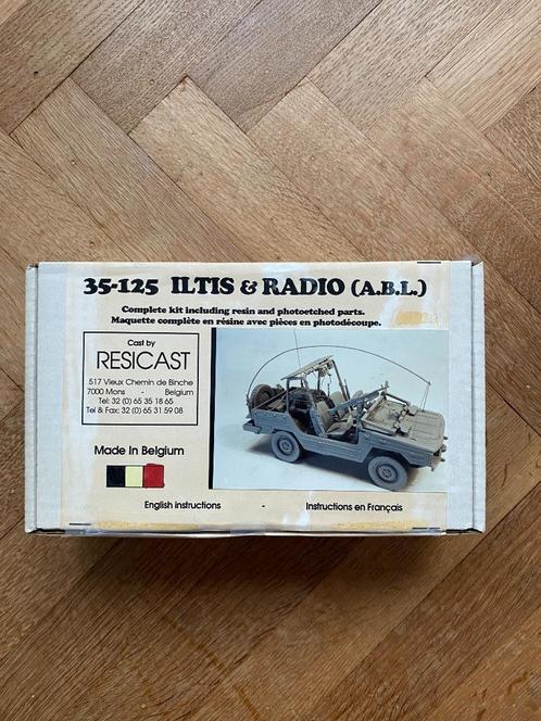 ILTIS BOMBARDIER RADIO ABL - RESICAST - 1/35, Hobby en Vrije tijd, Modelbouw | Auto's en Voertuigen, Nieuw, Auto, 1:32 tot 1:50