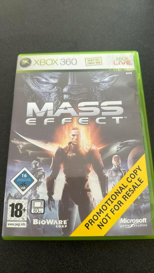 Mass Effect ( promotional version) nieuwstaat, Games en Spelcomputers, Games | Xbox 360, Zo goed als nieuw, Role Playing Game (Rpg)