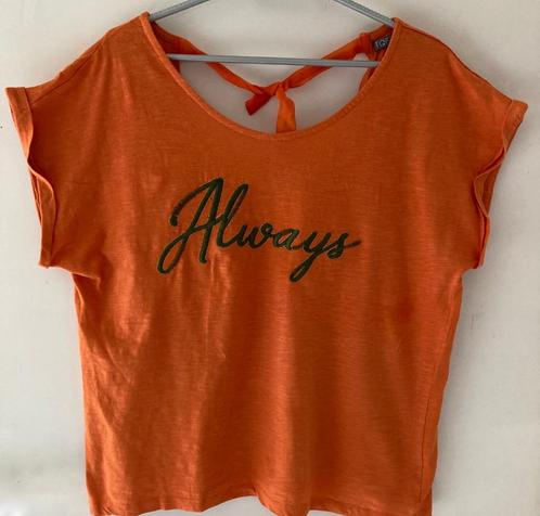 T-shirt orange pour femme « TQF » oversize taille L, Vêtements | Femmes, T-shirts, Comme neuf, Taille 42/44 (L), Orange, Sans manches