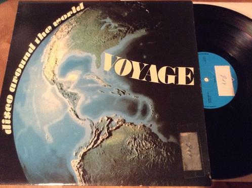 LP Voyage “Disco Around The World”, CD & DVD, Vinyles | Dance & House, Utilisé, Disco, 12 pouces, Enlèvement ou Envoi