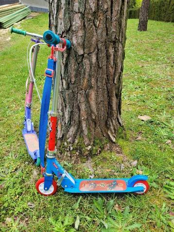 Trottinette pour enfants de 6 à 9 m avec suspension et volan