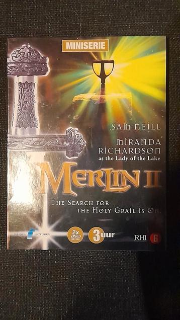 Dvd-box Merlin II mini tv-series,  nieuw in verpakking 