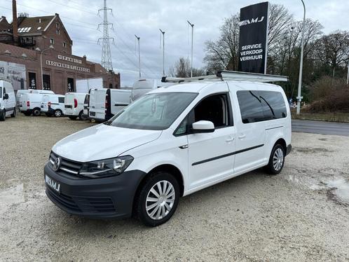 Volkswagen Caddy 2.0 TDi MAXI - 5 places - Clima - Euro 6, Autos, Camionnettes & Utilitaires, Entreprise, Achat, ABS, Airbags