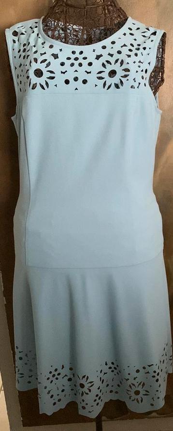 Caroline Biss 38 NIEUW Top jurk zacht blauw 