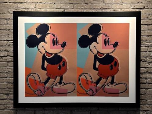 Andy Warhol - Double Mickey, 1981., Antiquités & Art, Art | Lithographies & Sérigraphies, Enlèvement