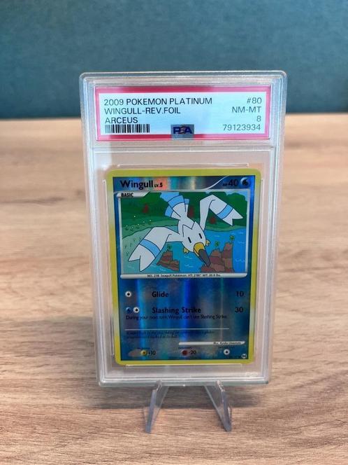 Wingull Reverse Holo PSA 8 - 80/99 - Diamond & Pearl Arceus, Hobby & Loisirs créatifs, Jeux de cartes à collectionner | Pokémon