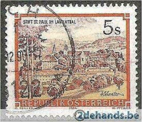 Oostenrijk 1984 - Yvert 1656 - Abdijen en Kloosters (ST), Timbres & Monnaies, Timbres | Europe | Autriche, Affranchi, Envoi