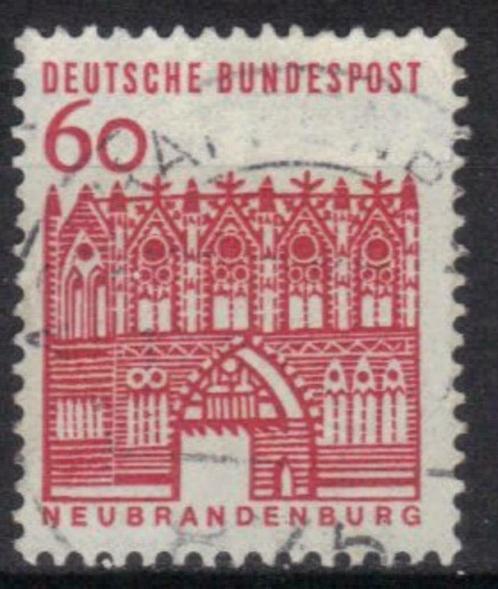 Duitsland Bundespost 1964-1965 - Yvert 327 - Gebouwen (ST), Timbres & Monnaies, Timbres | Europe | Allemagne, Affranchi, Envoi
