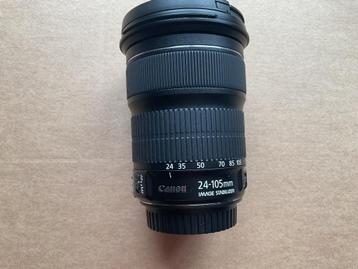 Lens Canon EF 24 - 105 mm - nieuwstaat 