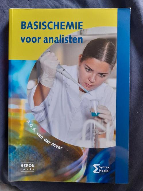 A.G.A. van der Meer - Chimie de base pour les analystes, Livres, Livres d'étude & Cours, Neuf, Enlèvement ou Envoi