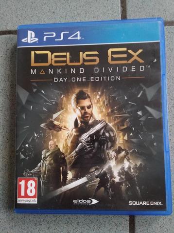 Deus Ex: Mankind Divided. Action. Jeux PS4.