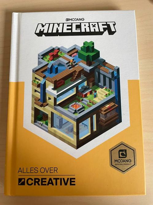Boek Mojang - Minecraft - Alles over Creative, Livres, Livres Autre, Comme neuf, Enlèvement ou Envoi