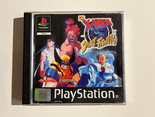 X-men contre Street Fighter PS1, Consoles de jeu & Jeux vidéo, Jeux | Sony PlayStation 1, Utilisé, Combat, 2 joueurs, À partir de 12 ans