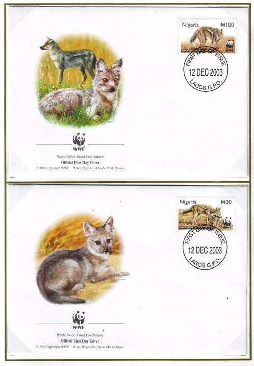 Postzegels WWF : diverse reeksen FDC's 3, Postzegels en Munten, Postzegels | Thematische zegels, Gestempeld, Dier of Natuur, Ophalen of Verzenden