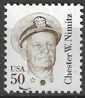 USA 1985 - Yvert 1561 - Chester William Nimitz (ST)