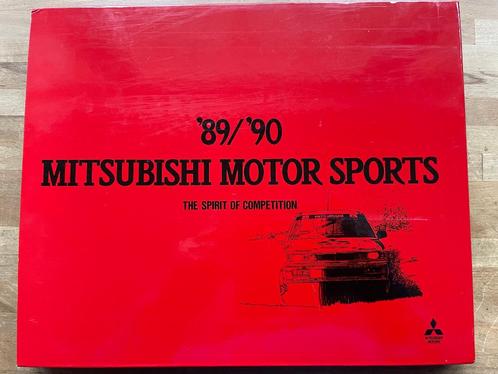 Livre NEUF “Mitsubishi Motor Sports 89/90”, Livres, Autos | Livres, Neuf, Mitsubishi, Enlèvement ou Envoi