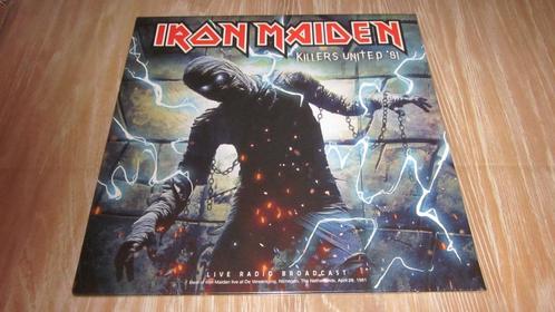 IRON MAIDEN - Killers United '81, CD & DVD, Vinyles | Hardrock & Metal, Comme neuf, Enlèvement ou Envoi