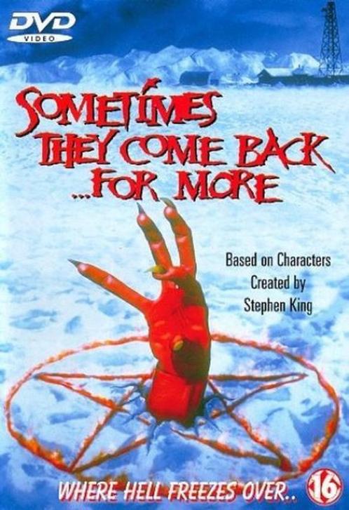 Sometimes They Come Back... for More (1998) Dvd Zeldzaam !, CD & DVD, DVD | Horreur, Utilisé, À partir de 16 ans, Enlèvement ou Envoi