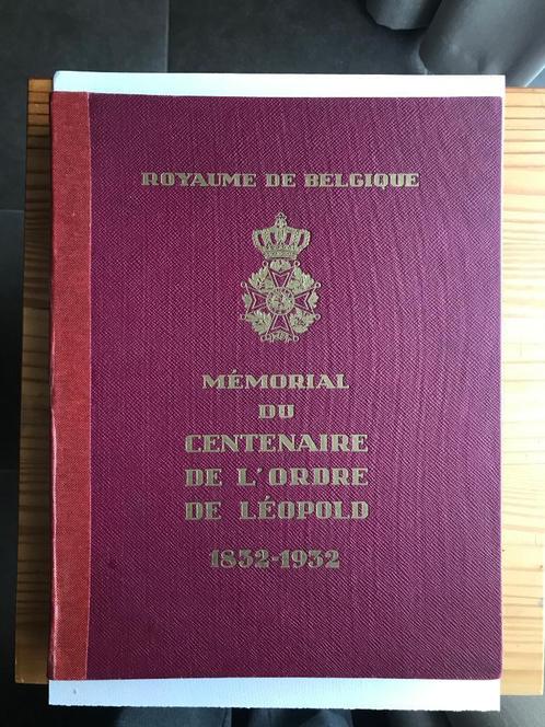 les 100 ans de l'Ordre Léopold Ier - Livre, Collections, Objets militaires | Général, Armée de terre, Enlèvement ou Envoi