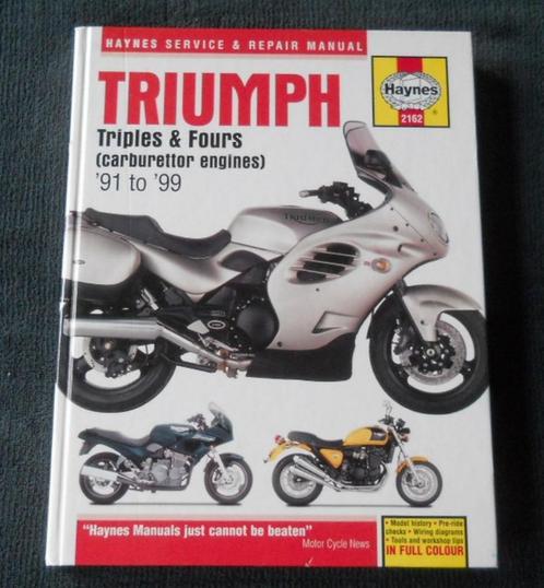 Triumph Triples & Fours (carburettor engines) 91 ' to 99 ', Motos, Modes d'emploi & Notices d'utilisation, Triumph, Enlèvement ou Envoi