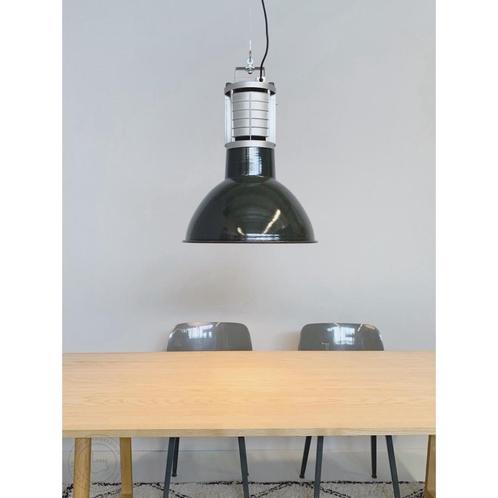 MAZDA industriële lampen jaren 50 fabriekslampen, Maison & Meubles, Lampes | Suspensions, Comme neuf, 50 à 75 cm, Verre, Synthétique